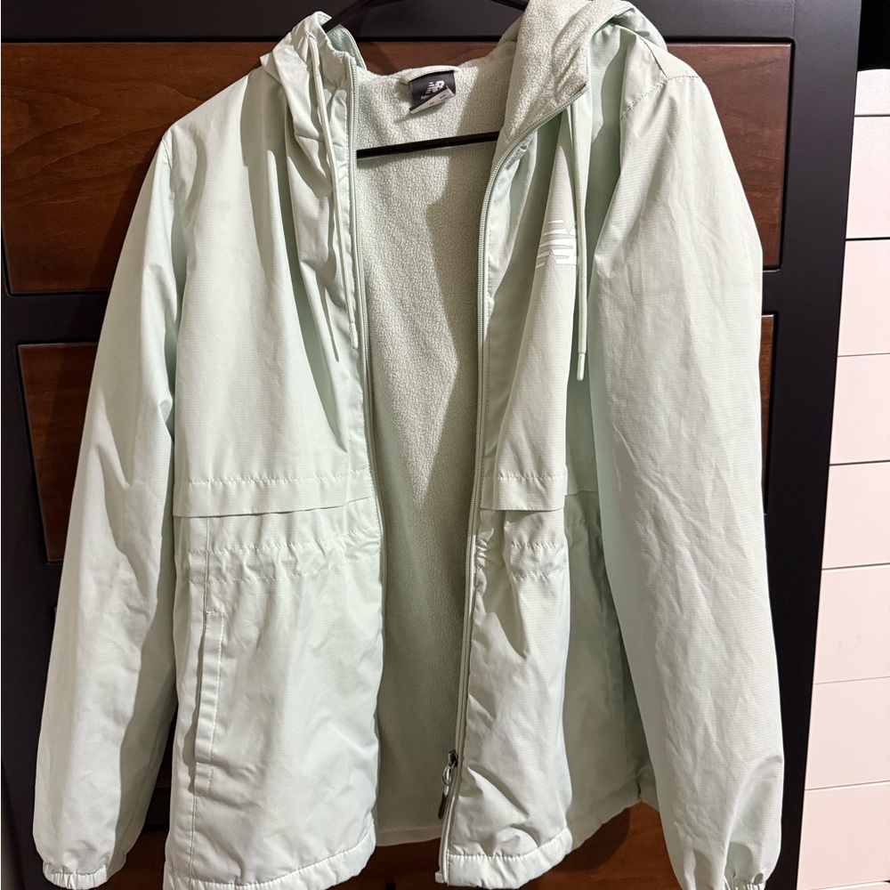 New Balance Mint Green Fleece Jacket